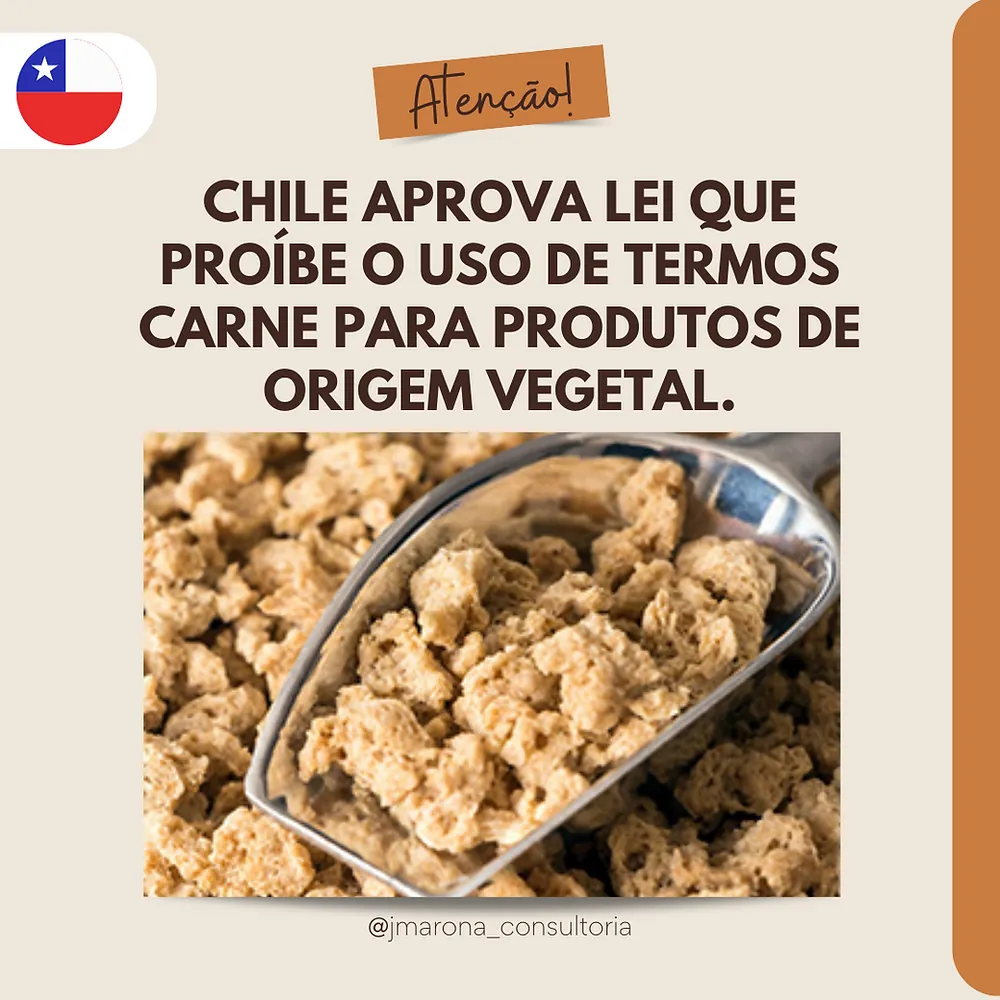 Chile aprova lei que proíbe o uso de termos carne para produtos de origem vegetal