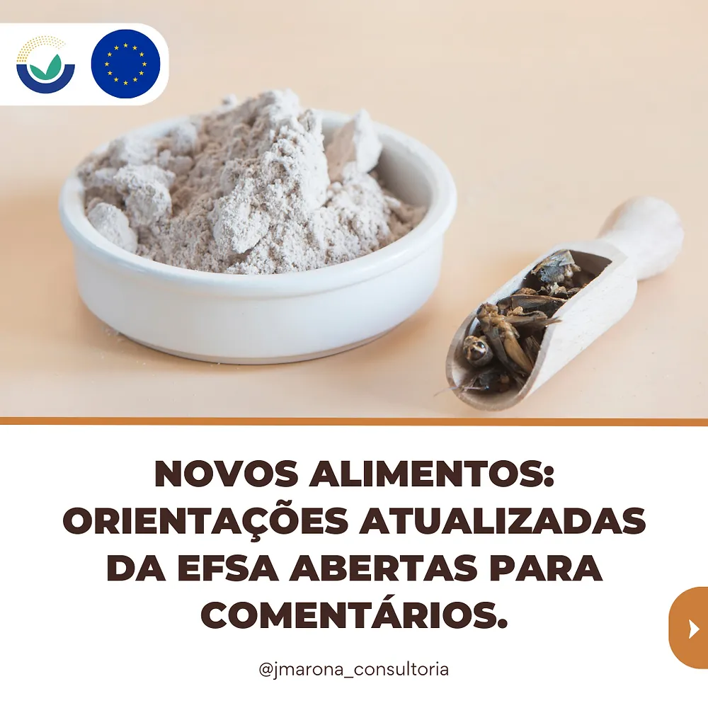 Novos alimentos: orientações atualizadas da EFSA abertas para comentários