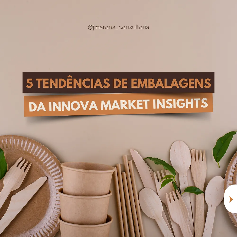 5 tendências de embalagens para 2024 da Innova Market Insights
