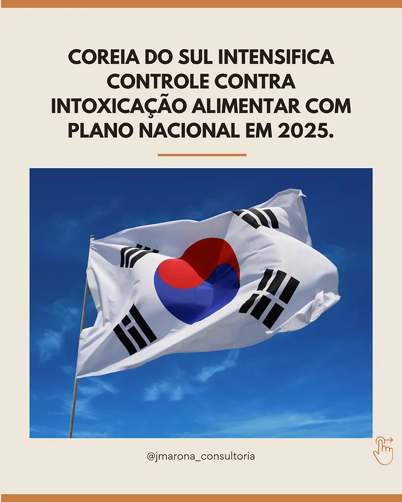 Coreia do Sul intensifica controle contra intoxicação alimentar com plano nacional até 2025