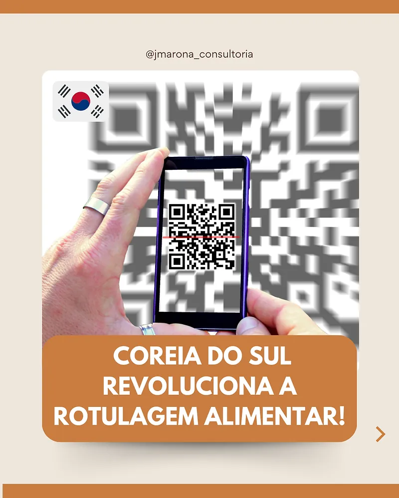 Coreia do Sul revoluciona a rotulagem alimentar!