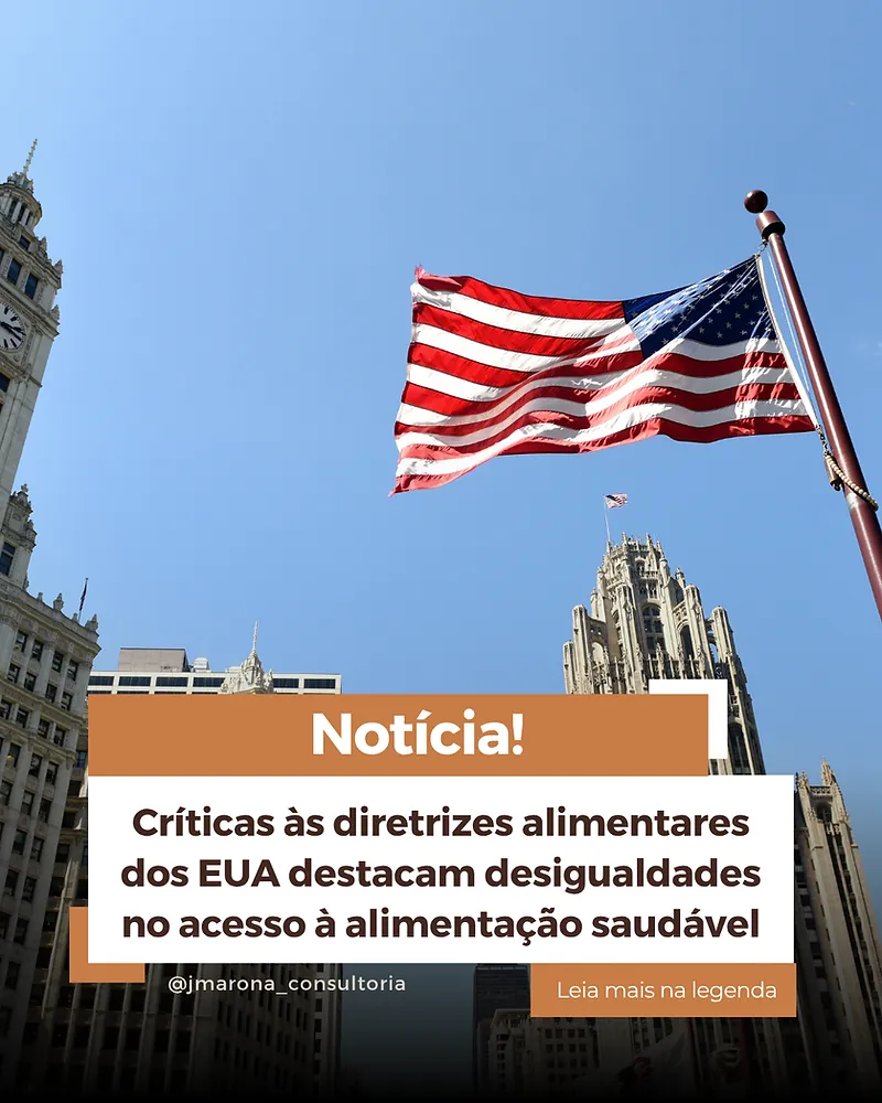 Críticas às diretrizes alimentares dos EUA destacam desigualdades no acesso à alimentação saudável