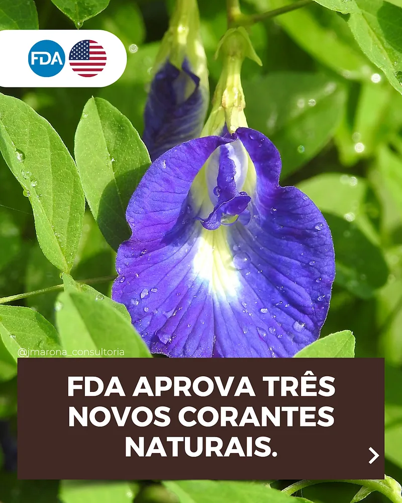 FDA Aprova Três Novos Corantes Naturais