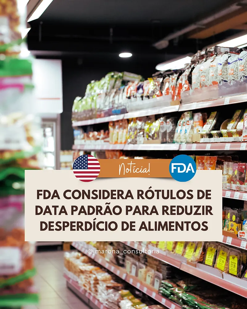 FDA considera rótulos de data padrão para reduzir desperdício de alimentos