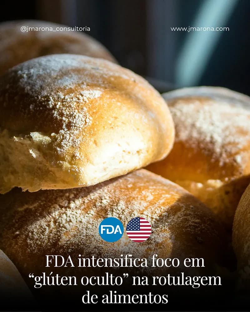 FDA intensifica foco em “glúten oculto” na rotulagem de alimentos