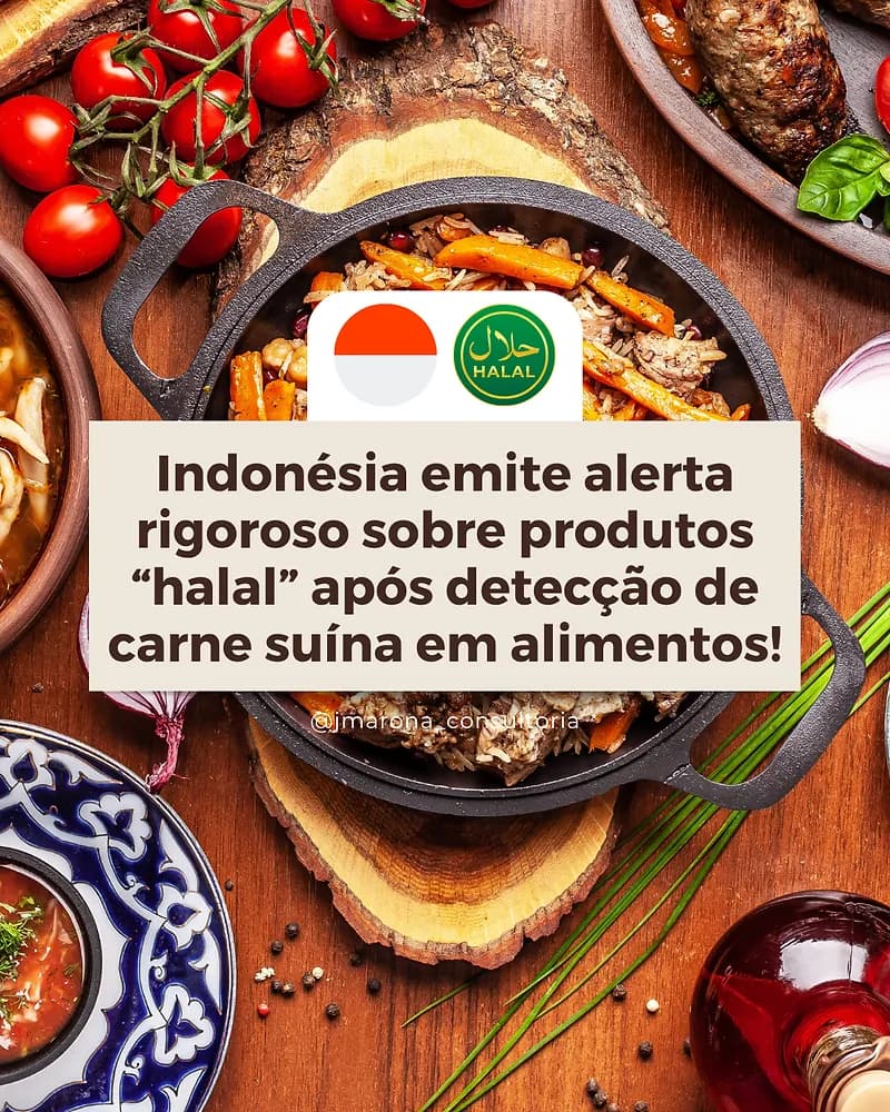 Indonésia intensifica fiscalização halal após casos de contaminação com carne suína