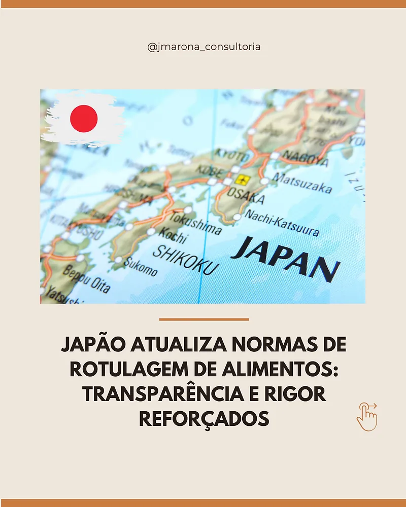 Japão atualiza normas de rotulagem de alimentos: transparência e rigor reforçados