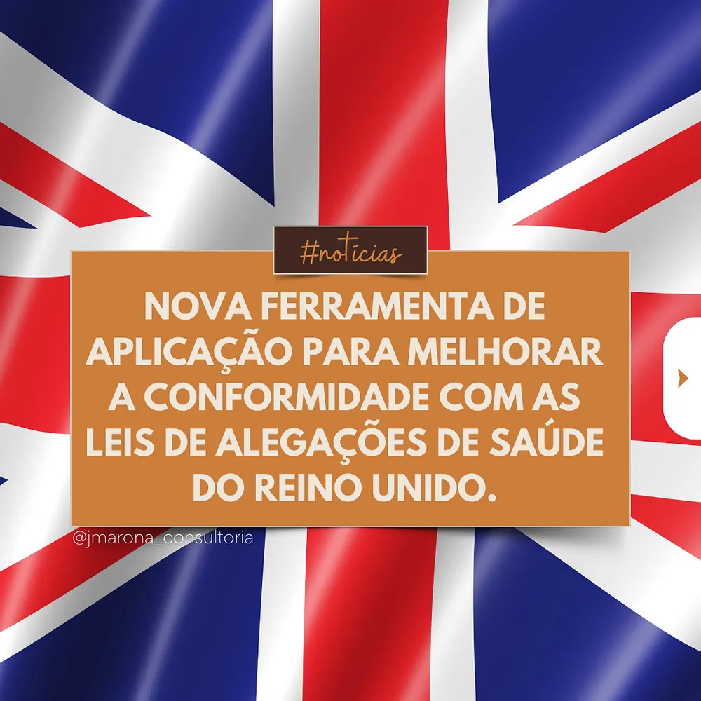 Nova ferramenta de aplicação para melhorar a conformidade com as leis de alegações de saúde do Reino Unido