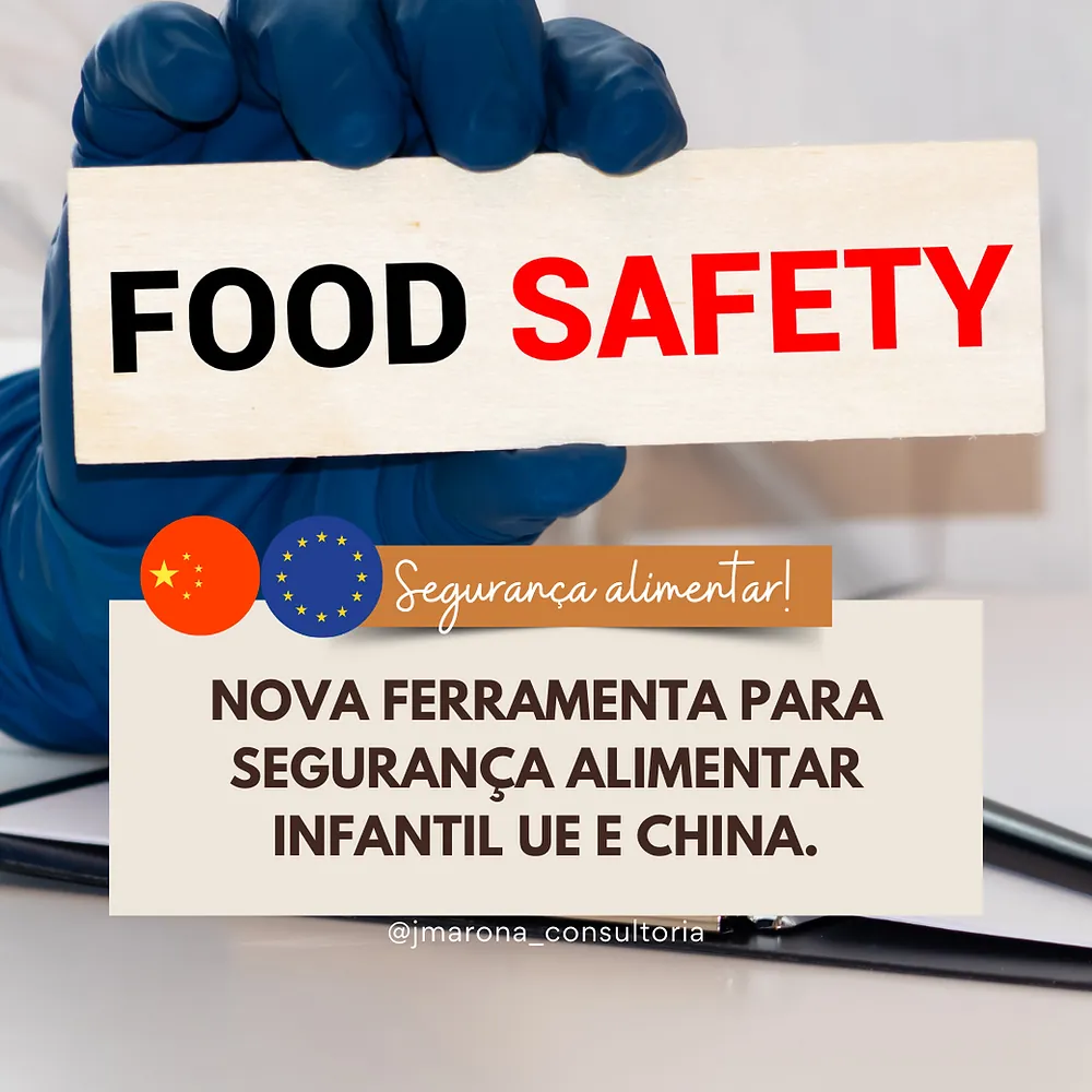 Nova Ferramenta para Segurança Alimentar Infantil UE e China
