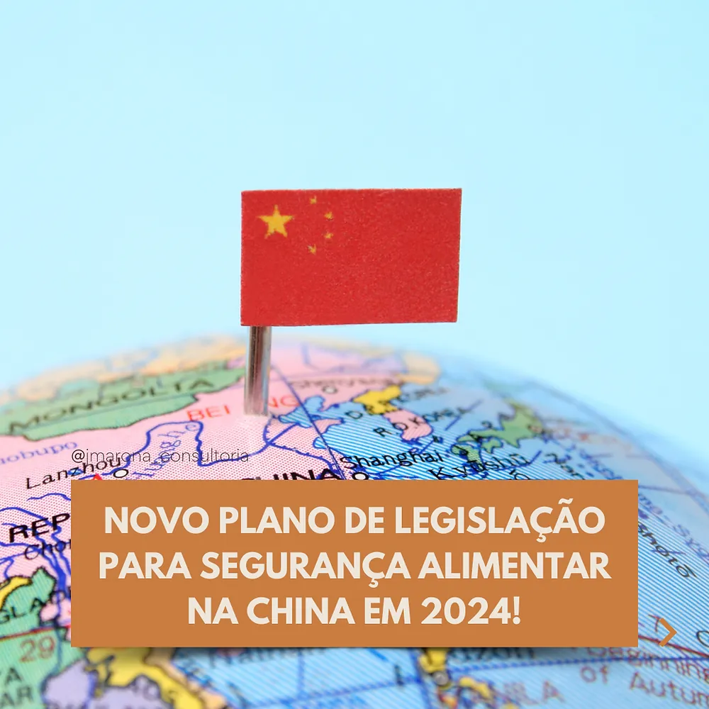 Novo Plano de Legislação para Segurança Alimentar na China em 2024!