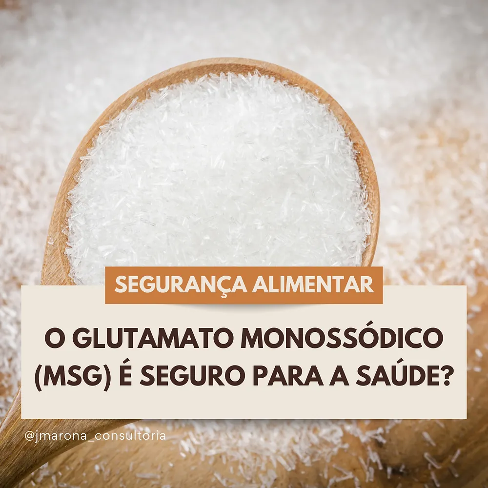 O glutamato monossódico (MSG) é seguro para a saúde?