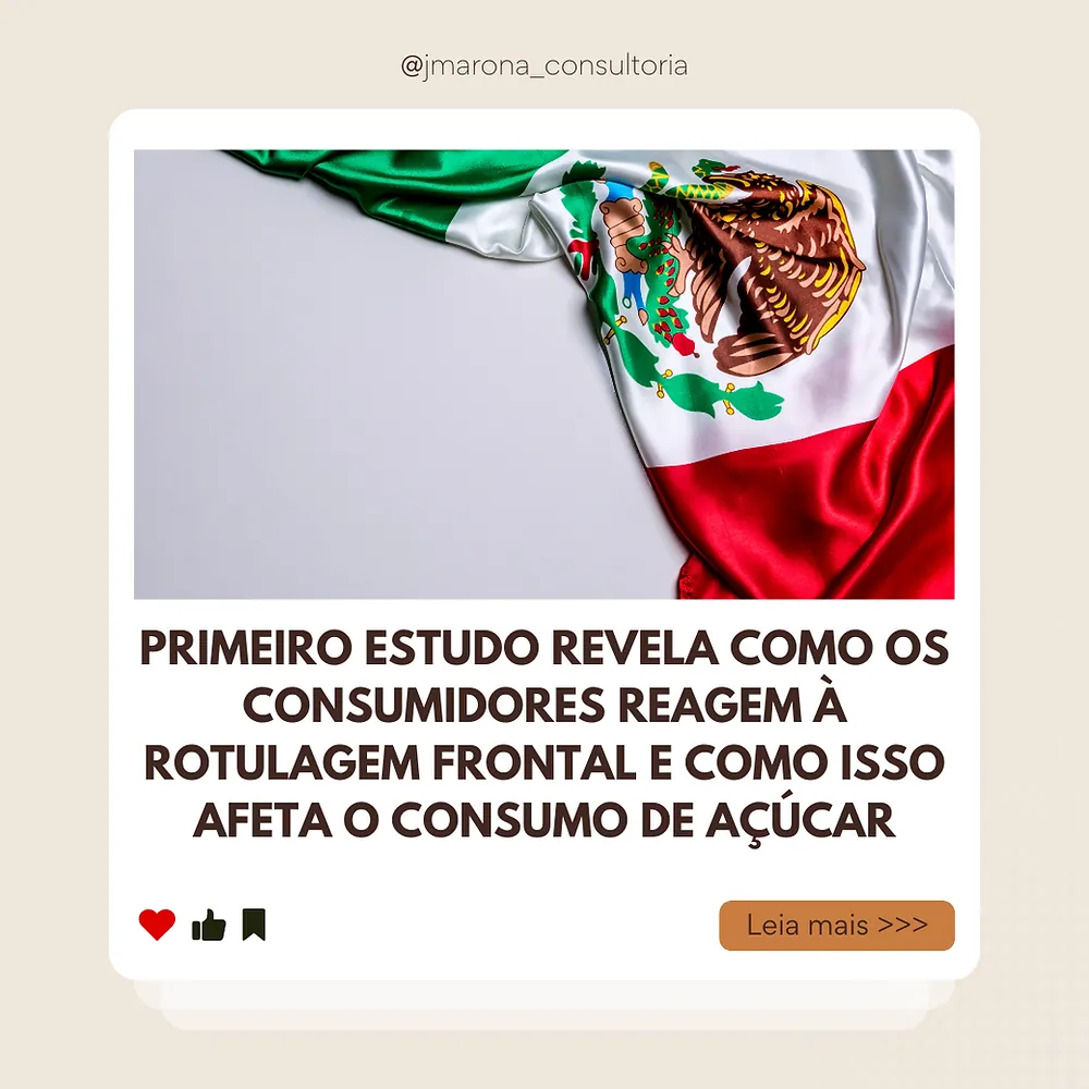 Primeiro estudo revela como os consumidores reagem à rotulagem frontal e como isso afeta o consumo de açúcar