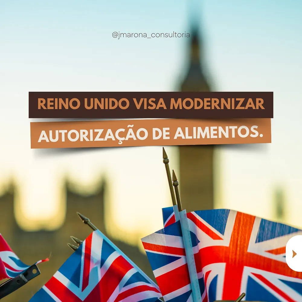 Reino Unido visa modernizar autorização de alimentos
