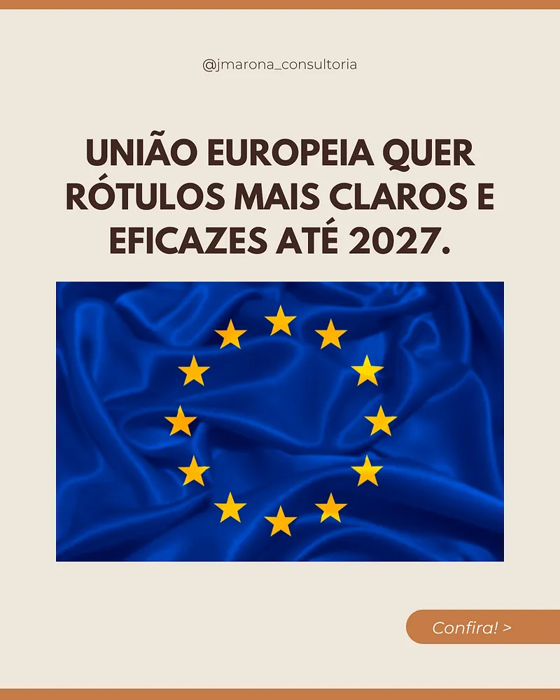 União Europeia quer rótulos mais claros e eficazes até 2027